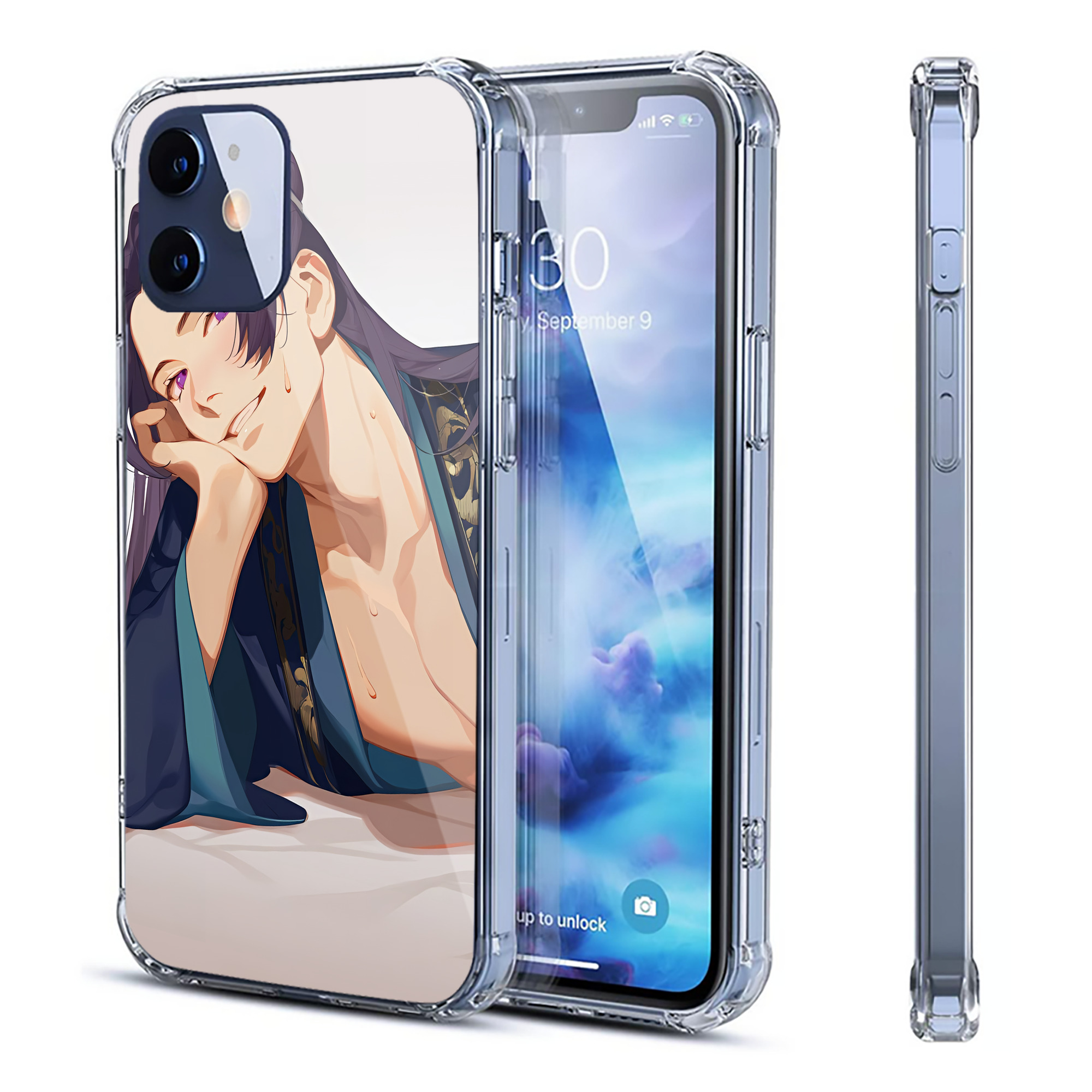 （画像用） 薬屋のひとりごと The Apothecary Diaries 【iPhone 12シリーズ対応】透明スマホケース（クリアソフトケース）